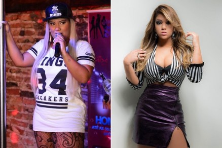 A funkeira antes - como Mulher Fil - e agora como Yani