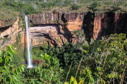 O menor morreu em uma das cachoeiras do Complexo Vu de Noiva, no Parque Nacional de Chapada dos Guimares