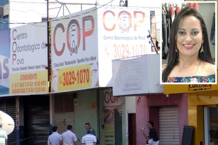 Jucilene Fana, 31, extraiu o dente no sbado (4), na Clnica Odontolgica do Povo (COP) de Vrzea Grande