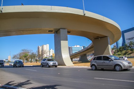 Viaduto da Sefaz foi reinaugurado em agosto deste ano aps reparos