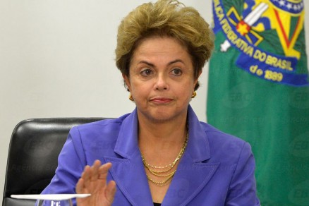 A presidente Dilma Rousseff, que atendeu jornalistas nesta quarta 