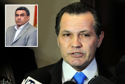 O ex-governador Silval Barbosa e, no destaque, seu ex-chefe de Gabinete, Silvio Arajo