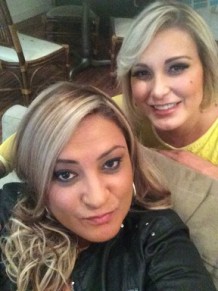 Marisete De Faveri e Andressa Urach