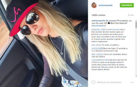 Andressa Suita no Instagram 