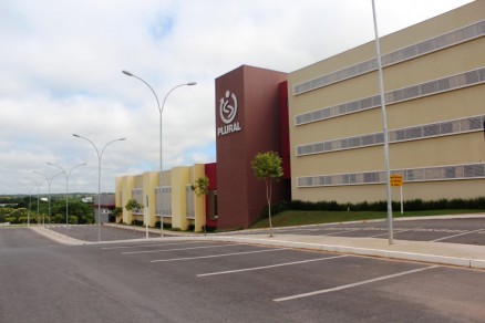O Colgio Plural, que fica na Estrada da Guia, em Cuiab