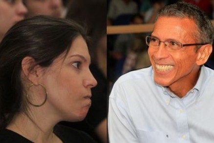 A viva de Svio Brando, Izabella Correa Costa (esquerda), que ir receber penso de Joo Arcanjo Ribeiro aps o assassinato do marido