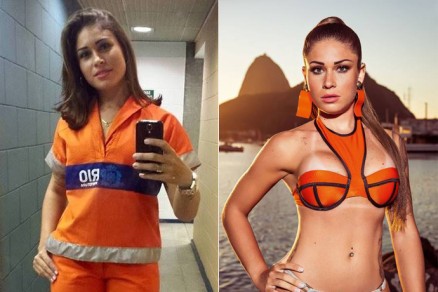 Rita Mattos, a Gari Gata,  capa da Playboy de setembro  Foto: Reproduo/ Instagram e Fred 
