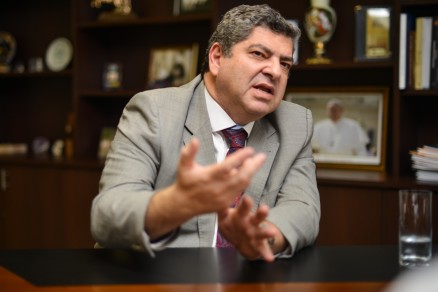 O presidente da Assembleia, deputado Guilherme Maluf, que afirmou que AL deve assumir inativos de forma gradativa