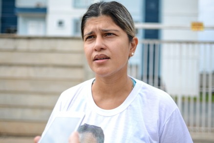 Shirlene Gomes relatou que a famlia do empresrio est abalada com desaparecimento