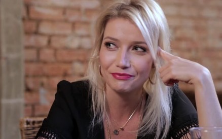Luiza Possi em conversa descontrada com Rafinha Bastos