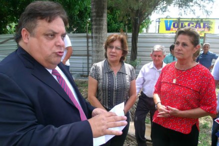 Deputado Estadual Gilmar Fabris (PSD) e a prefeita de Vrzea Grande Lucimar Campos