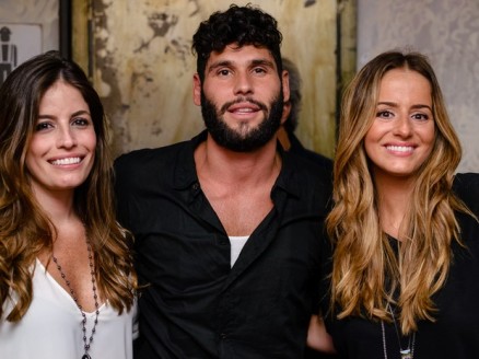 Fernanda Mader, Dudu Azevedo e Erika Mader