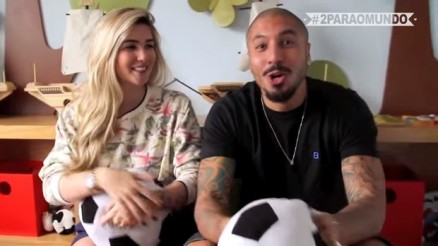 Aline Gotschalg e Fernando Medeiros