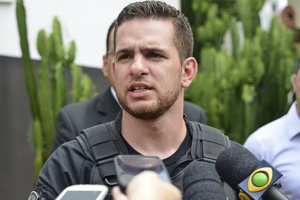 O delegado Guilherme Bertoli conduz o inqu�rito policial 