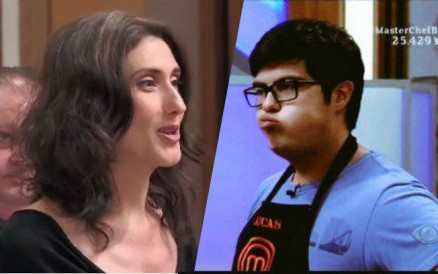 Lucas reclamou da bronca que levou de Paola Carosella durante o Masterchef: 
