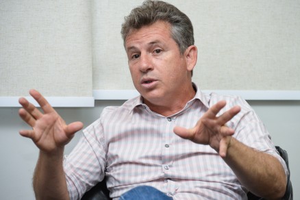 O prefeito Mauro Mendes, que antecipou, em dezembro, que tarifa seria reajustada