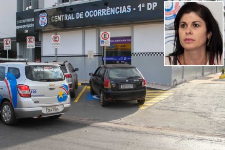 Delegada Silvia Pauluzi (detalhe), da Delegacia de Homicdios e Proteo  Pessoa, investiga o homicdio