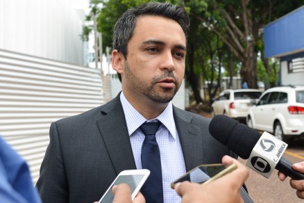 O advogado Valber Melo, responsvel pela defesa do empresario Rodrigo Barbosa 