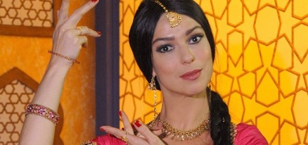   Maria Paula no Casseta & Planeta em 2009, quando fazia pardia de Caminho das ndias