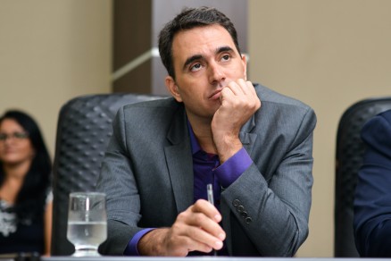 O ex-assessor do Governo Rowles Magalhes, preso na operao da PF: chefe de esquema