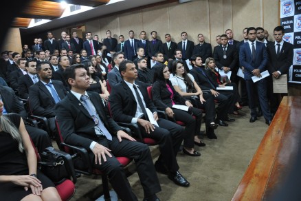 Solenidade marcou a posse dos concursados na Polcia Civil