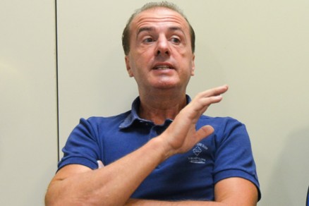 O bilionrio Werner Rydl, na sala da OAB no Frum da Justia Federal em Cuiab.