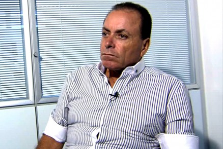O empresrio Josino Guimares, que est sendo julgado