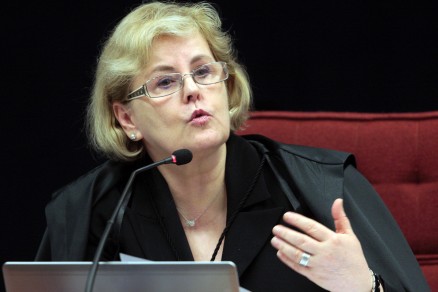 A ministra Rosa Weber, que manteve coronel Zaqueu na priso