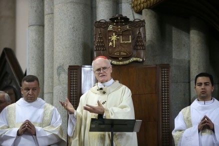 O cardeal dom Odilo Scherer, arcebispo de So Paulo, ao comentar sobre futuro pontfice