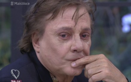 Fbio Jnior no segurou a emoo 