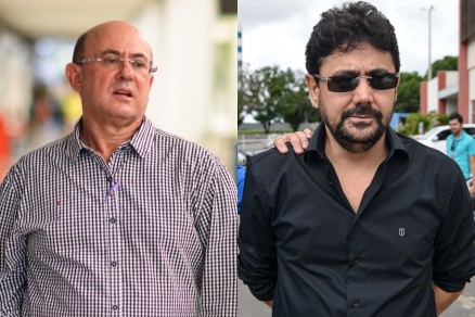 O ex-deputado Jos� Riva e o ex-secret�rio Eder Moraes