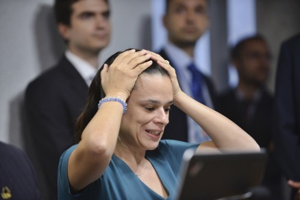 A deputada estadual de So Paulo Janaina Paschoal