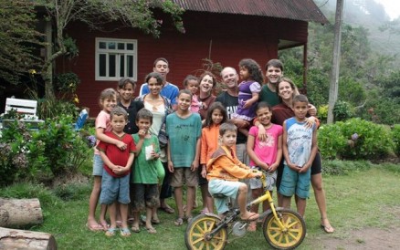 Famlia quase completa de Geraldo e Ariane