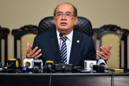 O ministro do STF, Gilmar Mendes: Receita Federal conta 
