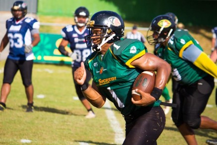O Cuiab Arsenal venceu o Goinia Rednecks por placar de 31 a 10 