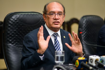 O ministro Gilmar Mendes: deciso favorvel em processo