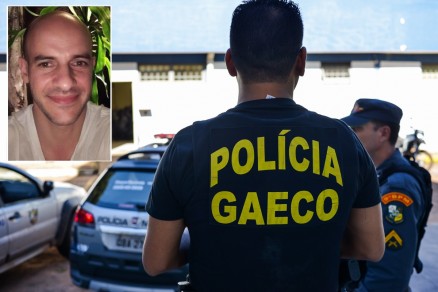 O ex-servidor Fbio Frigeri (detalhe) que ameaou ex-secretrio por meio de mensagens no WhatsApp