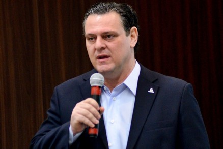 O vice-governador Carlos Fvaro, presidente regional do PSD