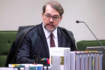O ministro Dias Toffoli 