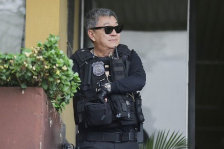 O policial federal Newton Ishii, que foi preso no Paran