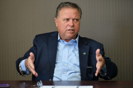 O ministro da Agricultura, Blairo Maggi: reao 