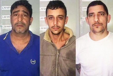Reginaldo Silva Rios, Carlos Alberto Vieira Teixeira e Joo Luiz Barranosk foram presos dentro da PCE