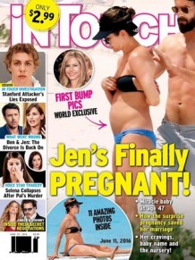 Jennifer Aniston espera o primeiro filho, diz revista