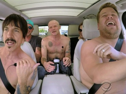 Red Hot Chilli Peppers e James Corden