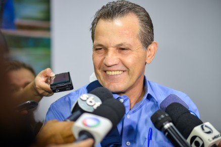 O ex-governador Silval Barbosa, que teria recebido propina de R$ 30 milhes