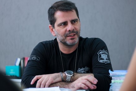 O delegado do Grupo de Combate ao Crime Organizado (GCCO), Flvio Stringuetta