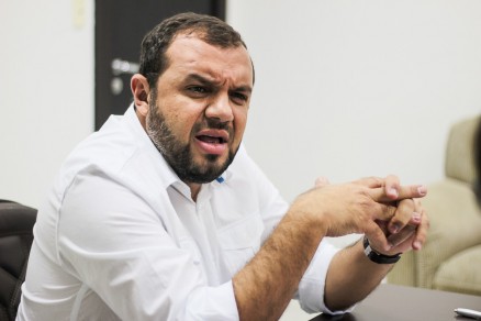 O presidente municipal do PSB, Suelme Evangelista: crticas a Emanuel