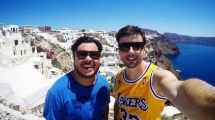 Marcus Majella e Anderson farinelli na Grcia 