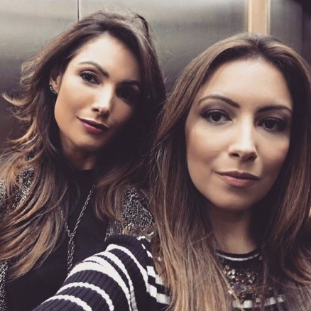 Patr�cia Poeta e a irm�, Paloma Poeta