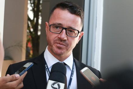 O coordenador do Gaeco, promotor Marco Aurlio, que prev novas fase de operao